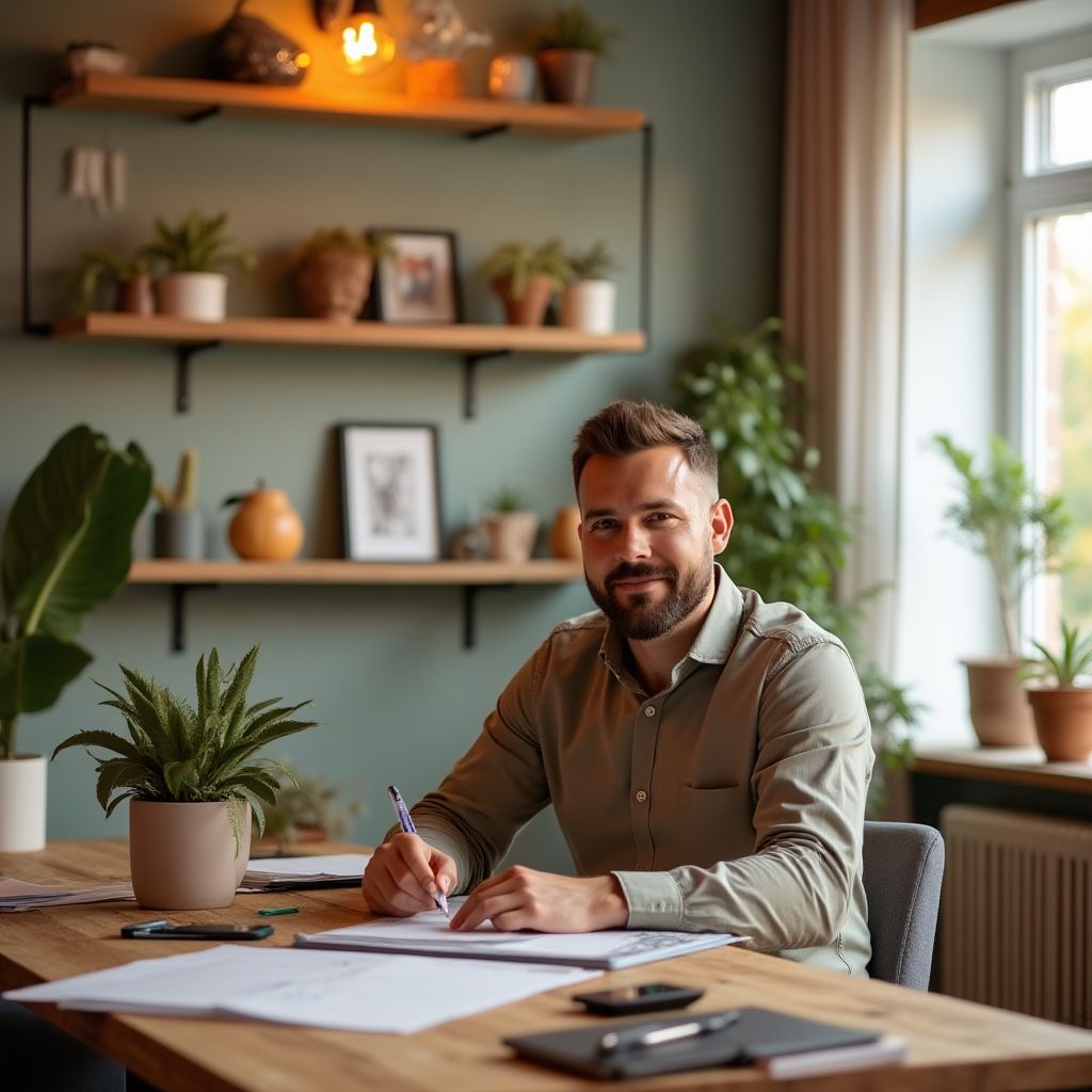 Porträt von Frau Weber, Marketing Direktorin